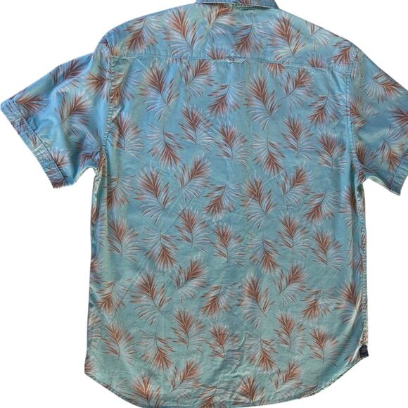 NWT Tropical Short Sleeve Button Shirt By MBS Premium Goods I Men's XL - Picture 8 of 12